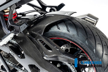 Ilmberger Carbon Fibre Rear Hugger with Upper Chainguard for BMW S1000 XR 2020-22